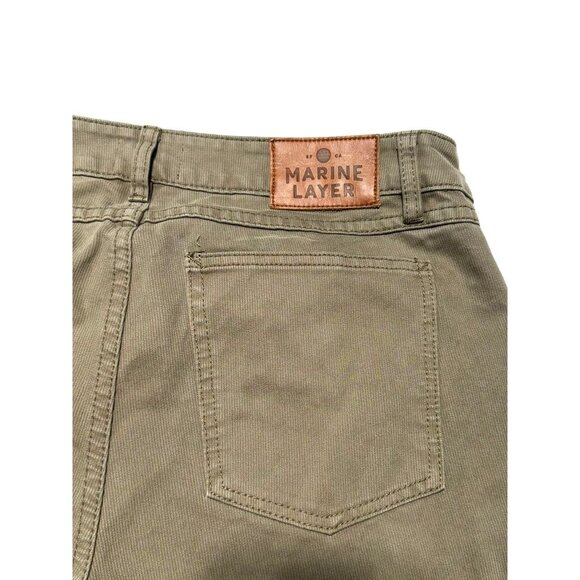 Marine Layer Olive Chinos - Picture 9 of 10